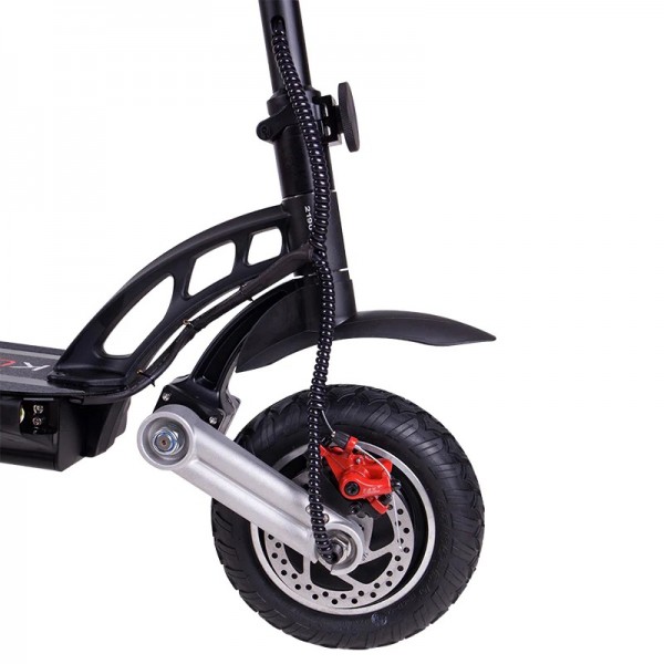 KUGOO G-Booster Folding Electric Scooter 10 Inch Tires 2*800W Dual Motors 3 Speed Modes Max 55Km/h Speed 48V 23AH Battery For 85KM Range Max Load 120KG Dual Disc Brakes With Seat
