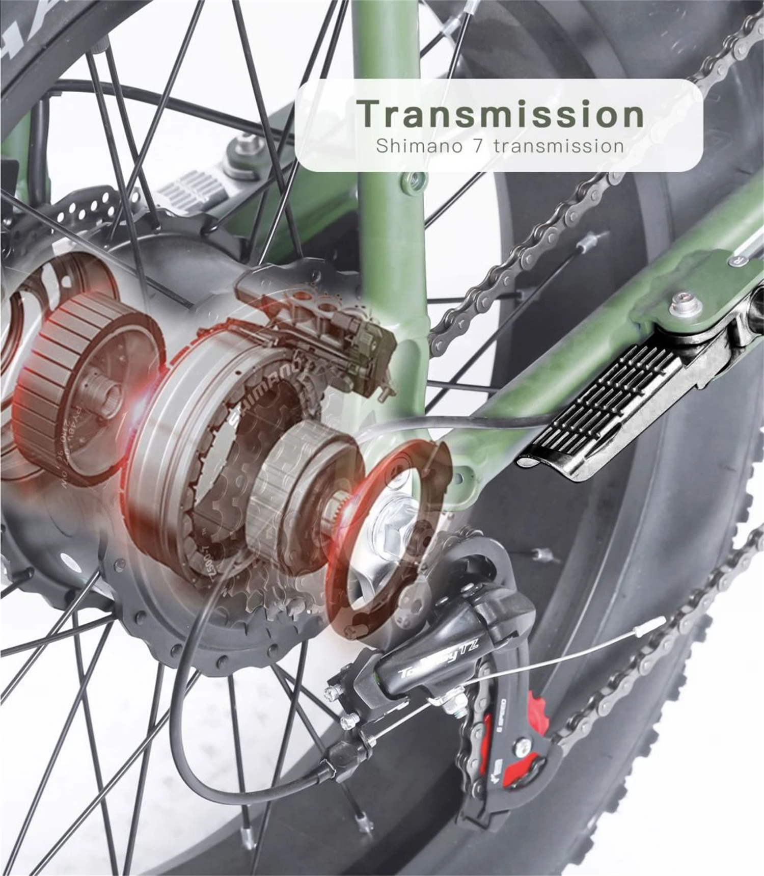 Shimano 7-speed Shifting System