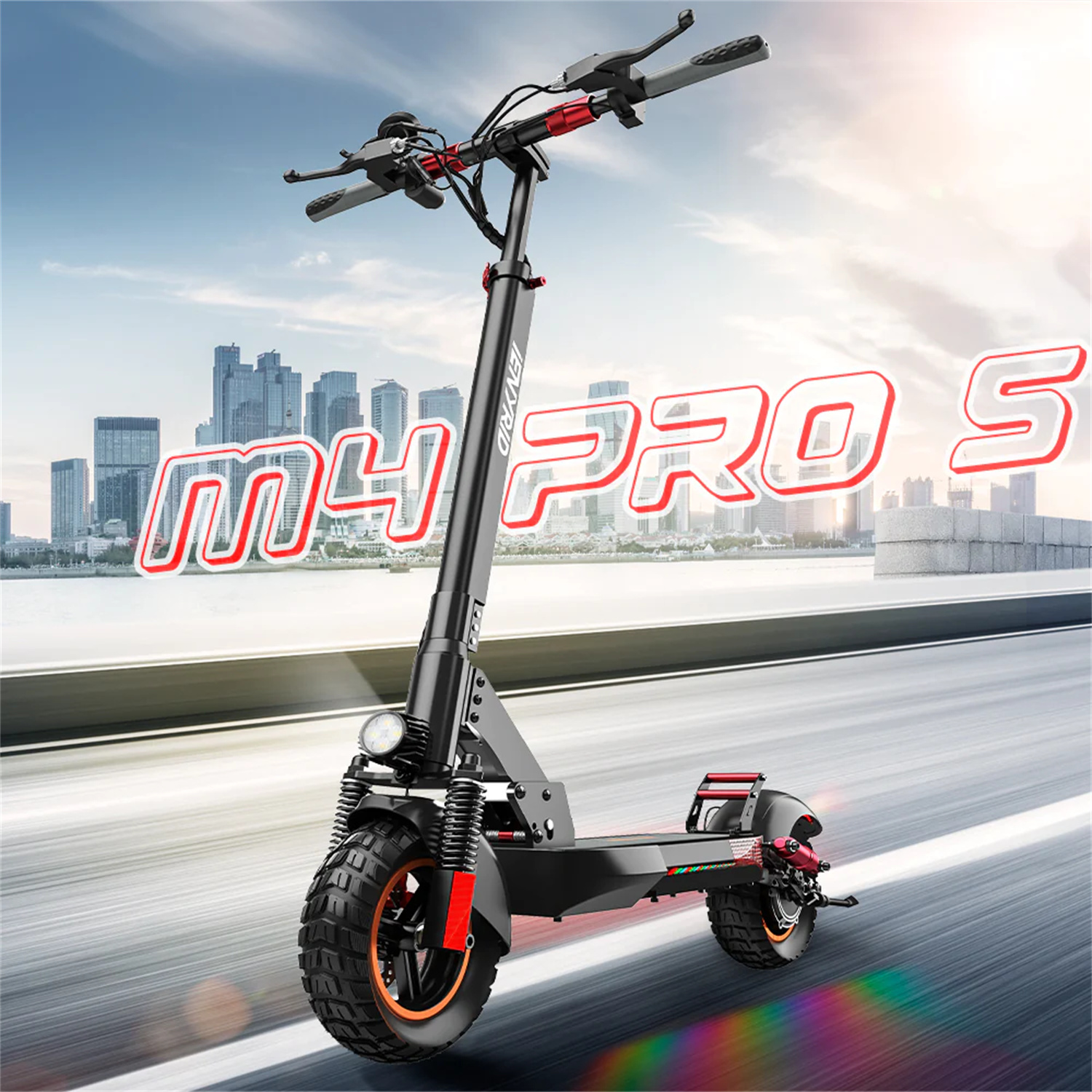 IENYRID M4 Pro S 600W Motor 10 Inch Off-road Electric Scooter 16Ah Battery