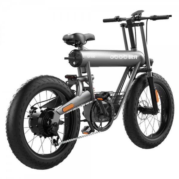 Gogobest GF500 750W 20 Inch Fat Bike Bike Elettriku Tal-Muntanji 48V 20Ah 28 Mph 62 Mil
