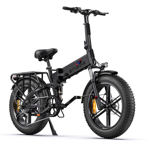 ENGWE ENGINE Pro Folding Electric Bicycle 20 * 4' Fat Tire 750W Motor fără perii 48V 16Ah Baterie 45km/h Viteză maximă