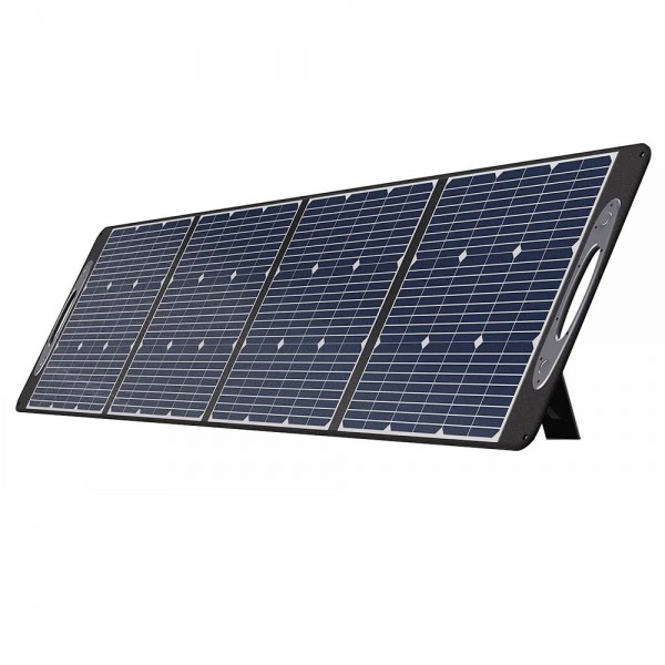 OUKITEL PV200 Foldable Solar Panel With Kickstand, 21.7% Solar Conversion Efficiency, IP65 Waterproof