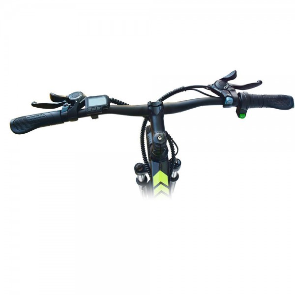 DEEPOWER K26 Bicicleta Electrica Plegable Llanta 26 Pulgadas Motor 48V 500W Bateria 12.8Ah Velocidad Maxima 35Km/h Cambio Shimano 21 Velocidades Carga 150kg