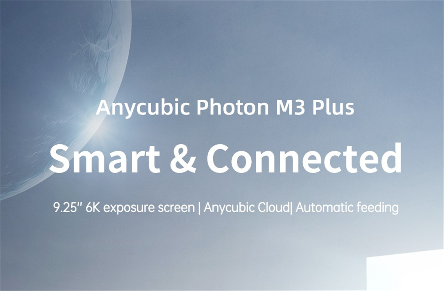 Anycubic Photon M3 Plus SLA 3D tlačiareň 6K monochromatický LCD displej