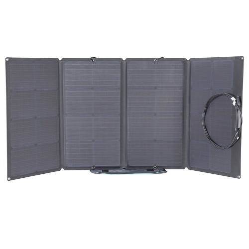 EcoFlow 160W Portable Foldable Solar Panel with Adjustable Kickstand High Conversion Efficiency IP67 Waterproof