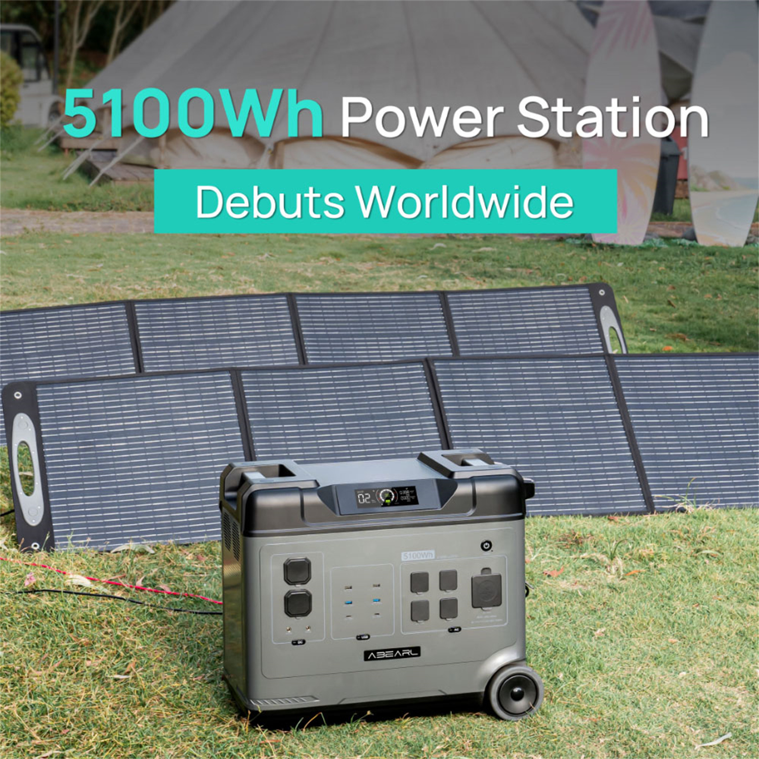 5120wh Large Capacity & 2200w Ac Output