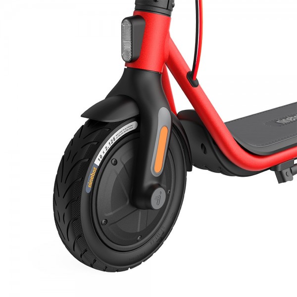 Ninebot KickScooter D38E Electric Scooter Foldable 10 Inch Tires 350W Hub Motor 25km/h Max Speed 36V 10.2Ah Battery 38km Range