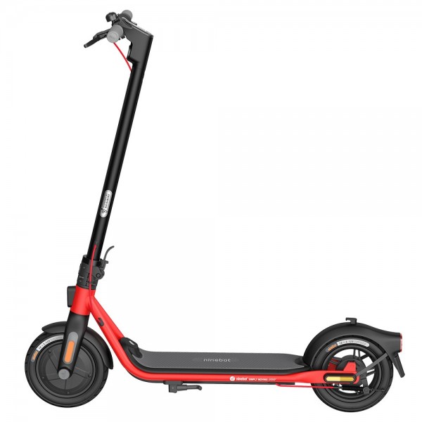 Ninebot KickScooter D38E Electric Scooter Foldable 10 Inch Tires 350W Hub Motor 25km/h Max Speed 36V 10.2Ah Battery 38km Range