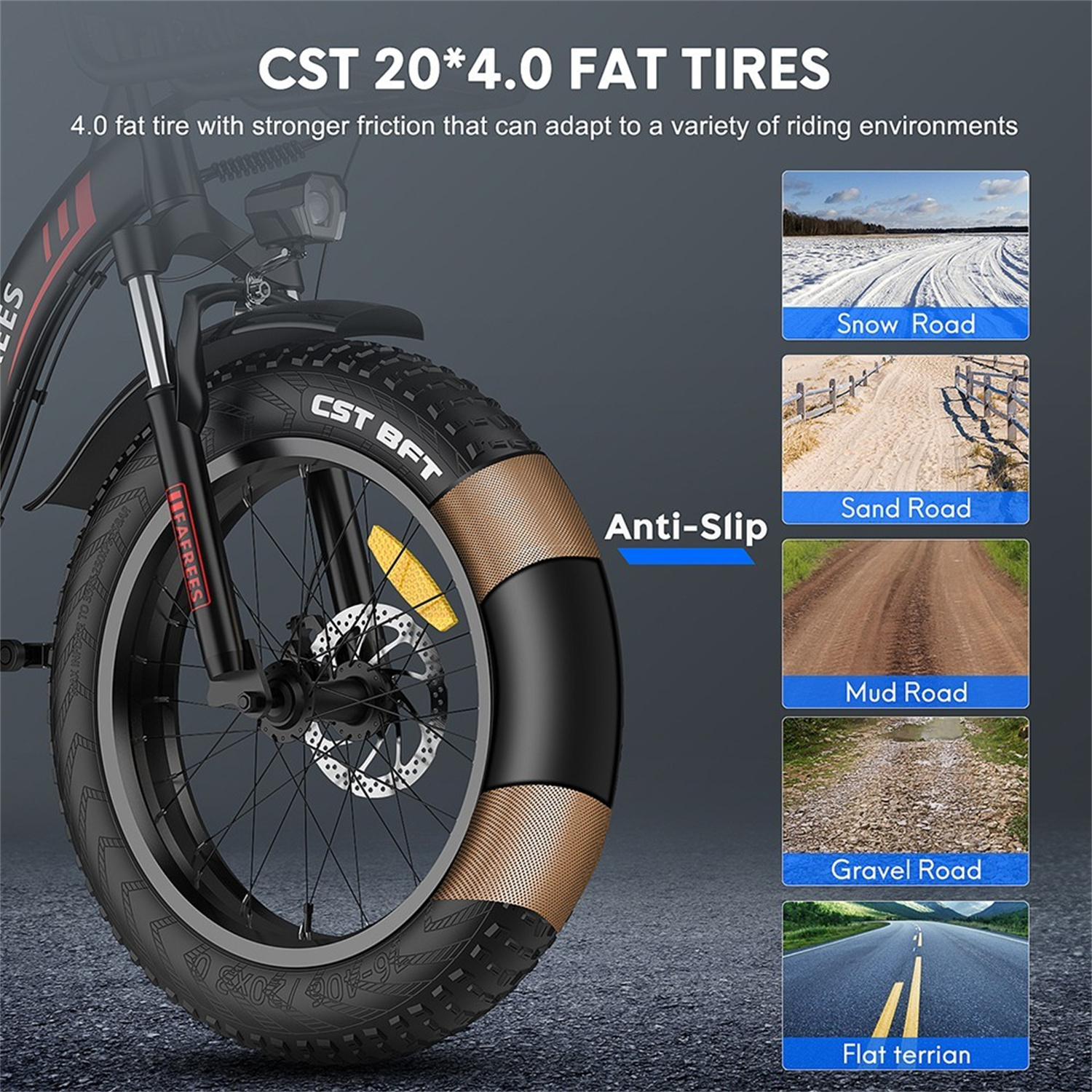 20*4.0 Inch Fat Tire