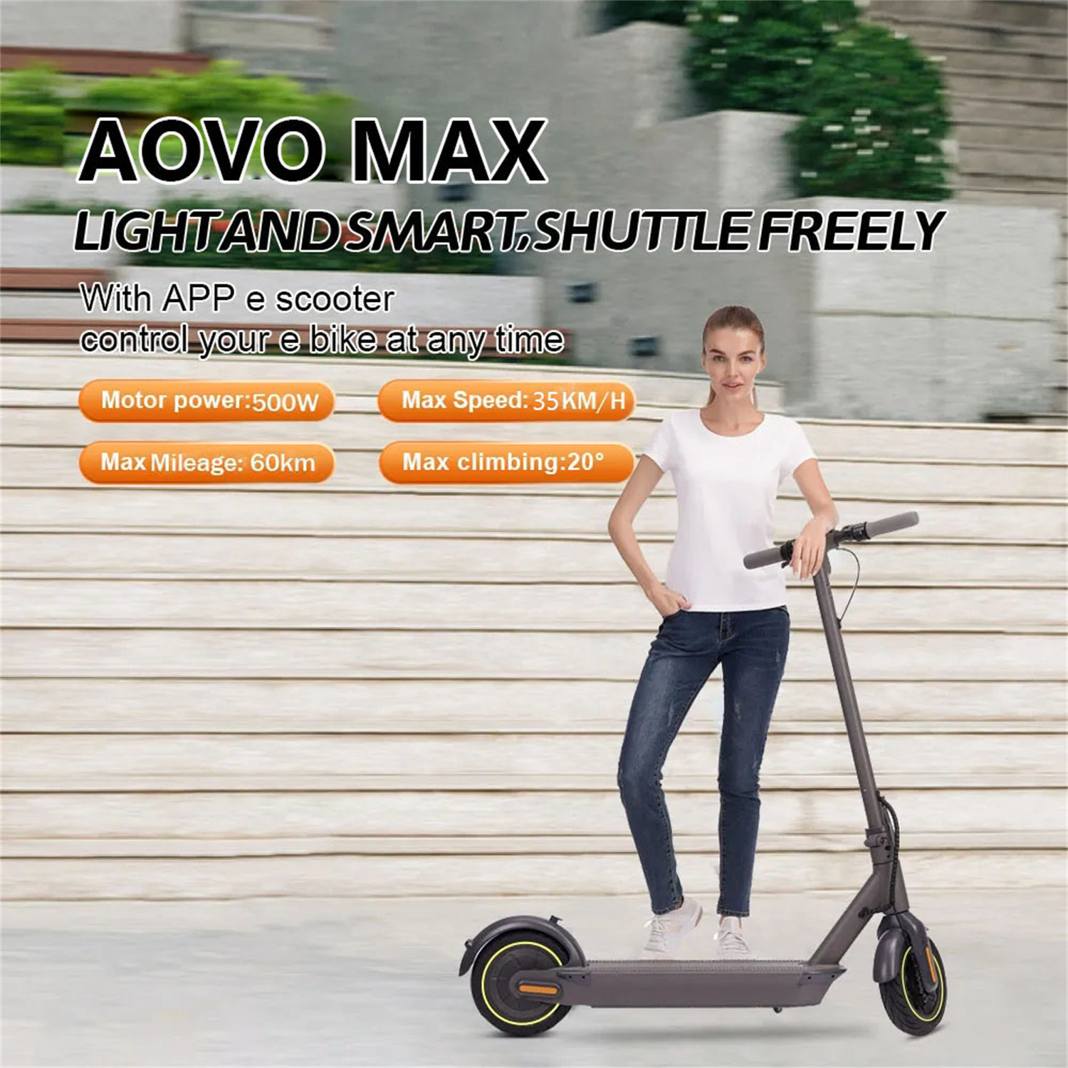 Aovo®max Electric Scooter