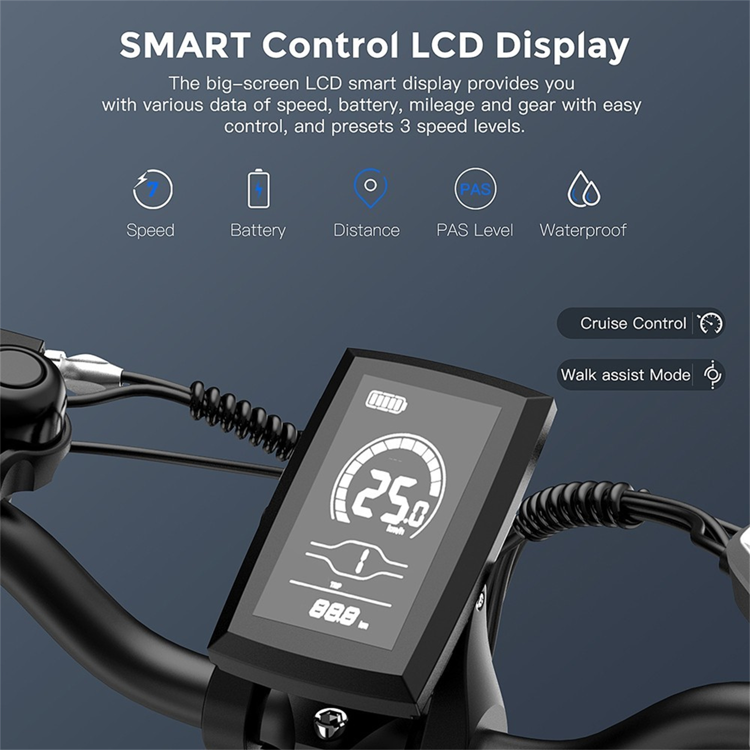 Smart Lcd Display With Easy Control