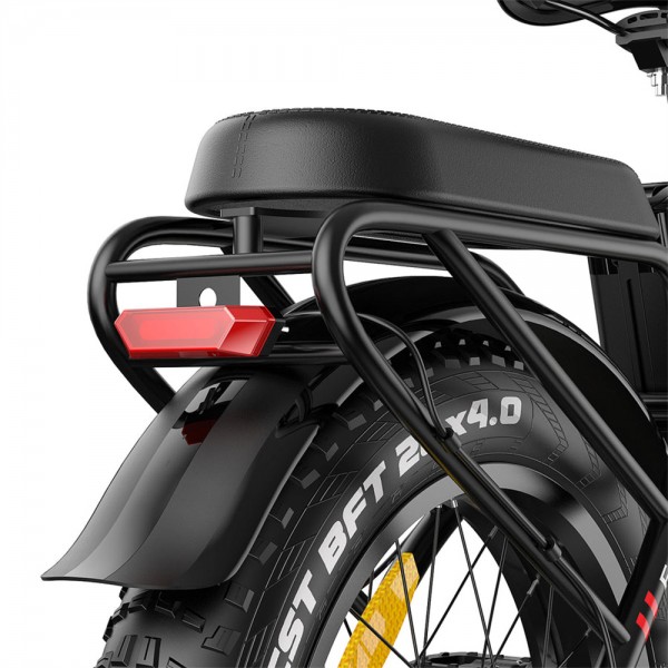 FAFREES F20 Max City E-Bike 20 * 4.0 Pulzier Tajer Xaħam 500W Mutur 25Km/h Veloċità Rimovibbli 48V 22.5Ah Batterija Tal-litju Shimano Gear 7-Veloċità 150KG Tagħbija Max