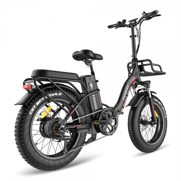 FAFREES F20 Max City E-Bike 20*4.0 Inch Fat Tire 500W Motor 25Km/h Speed Removable 48V 22.5Ah Lithium Battery Shimano 7-Speed Gear 150KG Max Load