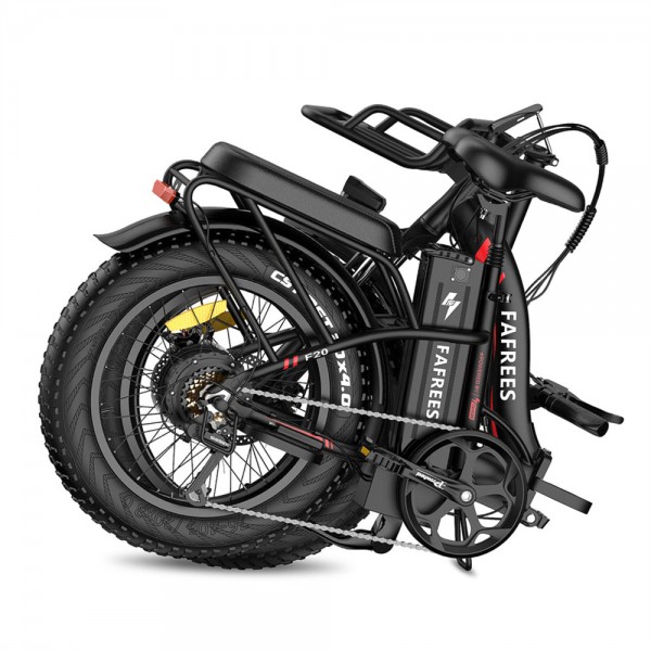 FAFREES F20 Max City E-Bike 20 * 4,0 Collu Fat Tire 500W Motors 25Km/h ātrums Noņemams 48V 22,5Ah Litija Akumulators Shimano 7 ātrumu Pārnesums 150KG Maksimālā Slodze