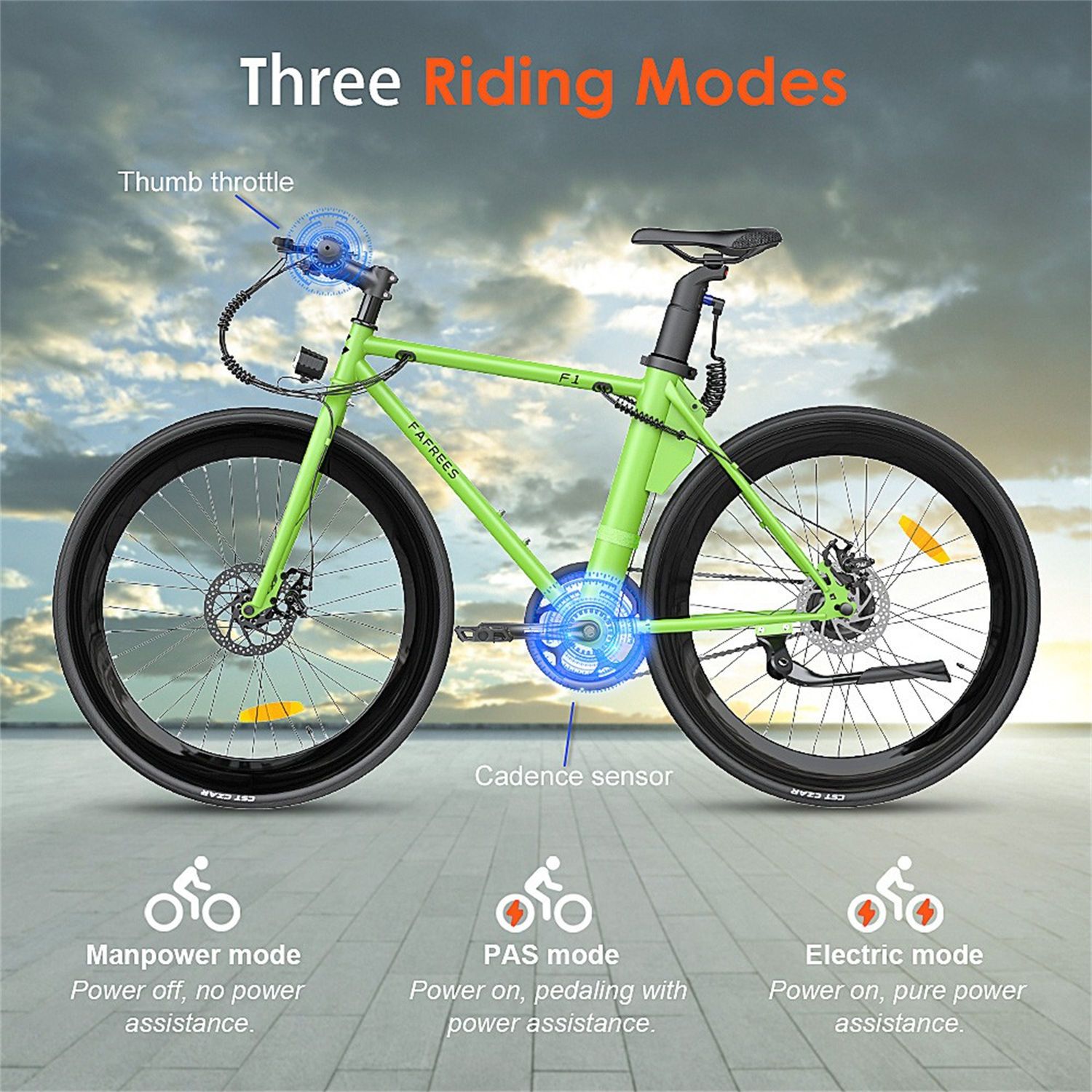 3 Riding Modes