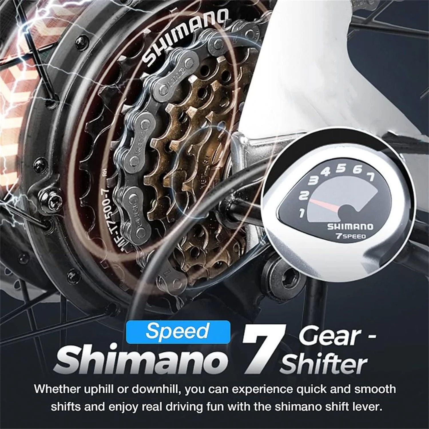 Dual Disc Brakes & Shimano Shifter