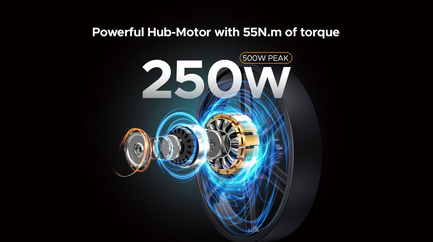 250w Powerful Motor