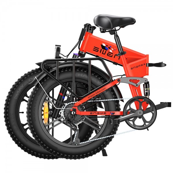 Engwe Engine X Foldable City E-bike 250W Motor 20*4.0Inch Fat Tires 48V 13Ah 25km/h 100km Range