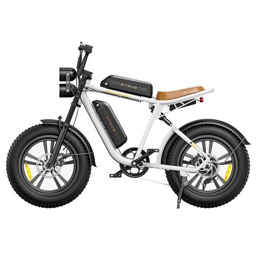 ENGWE M20 Plus elektrinis kalnų dviratis 750W variklis 2 * 13Ah akumuliatoriai 20 * 4,0 colių riebalų padangos 45km / h maksimalus greitis