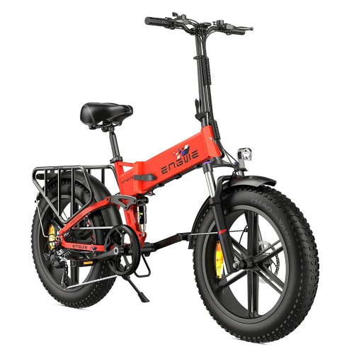 Engwe Engine X Foldable City E-bike 250W Motor 20*4.0Inch Fat Tires 48V 13Ah 25km/h 100km Range