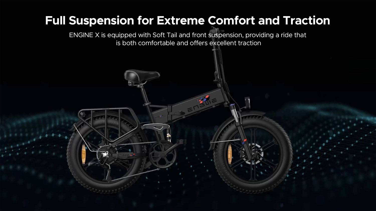 Volledige Vering Voor Extreem Comfort En Tractie