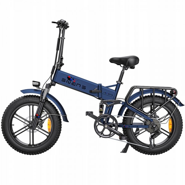 ENGWE ENGINE Pro Folding Electric Bicycle 20*4' Fat Tire 750W Brushless Motor 48V 16Ah Batterie 45km/h Max Speed