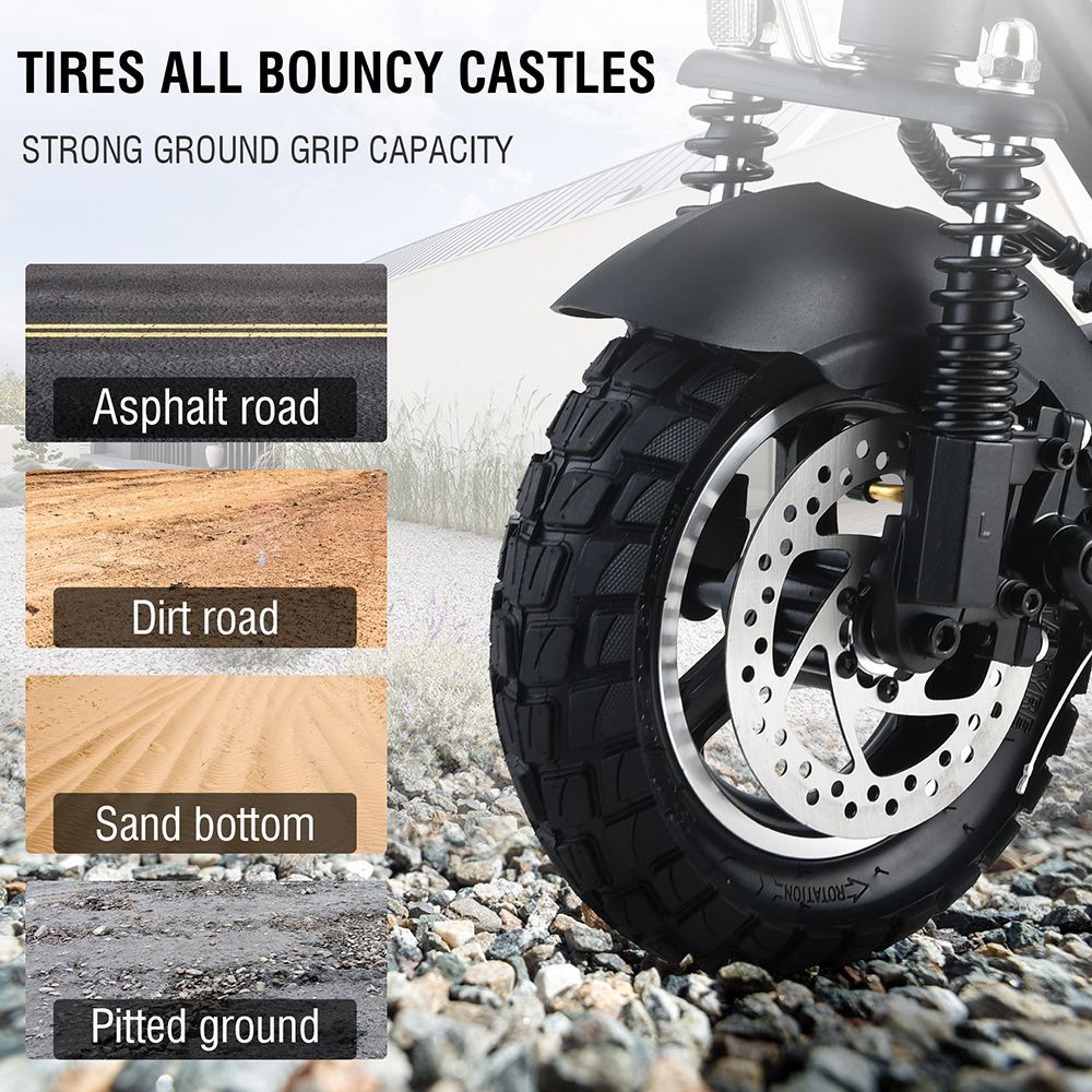 Shock-absorbing Tires For A Smoother Ride