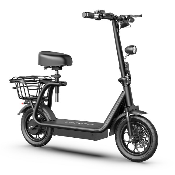 BOGIST M5 Pro Folding Electric Scooter 12 Inch Pneumatic Tire 500W Motor Max Speed 40Km/h 48V 11Ah Battery Smart BMS Disc Brake 30-35KM Long Range With Seat