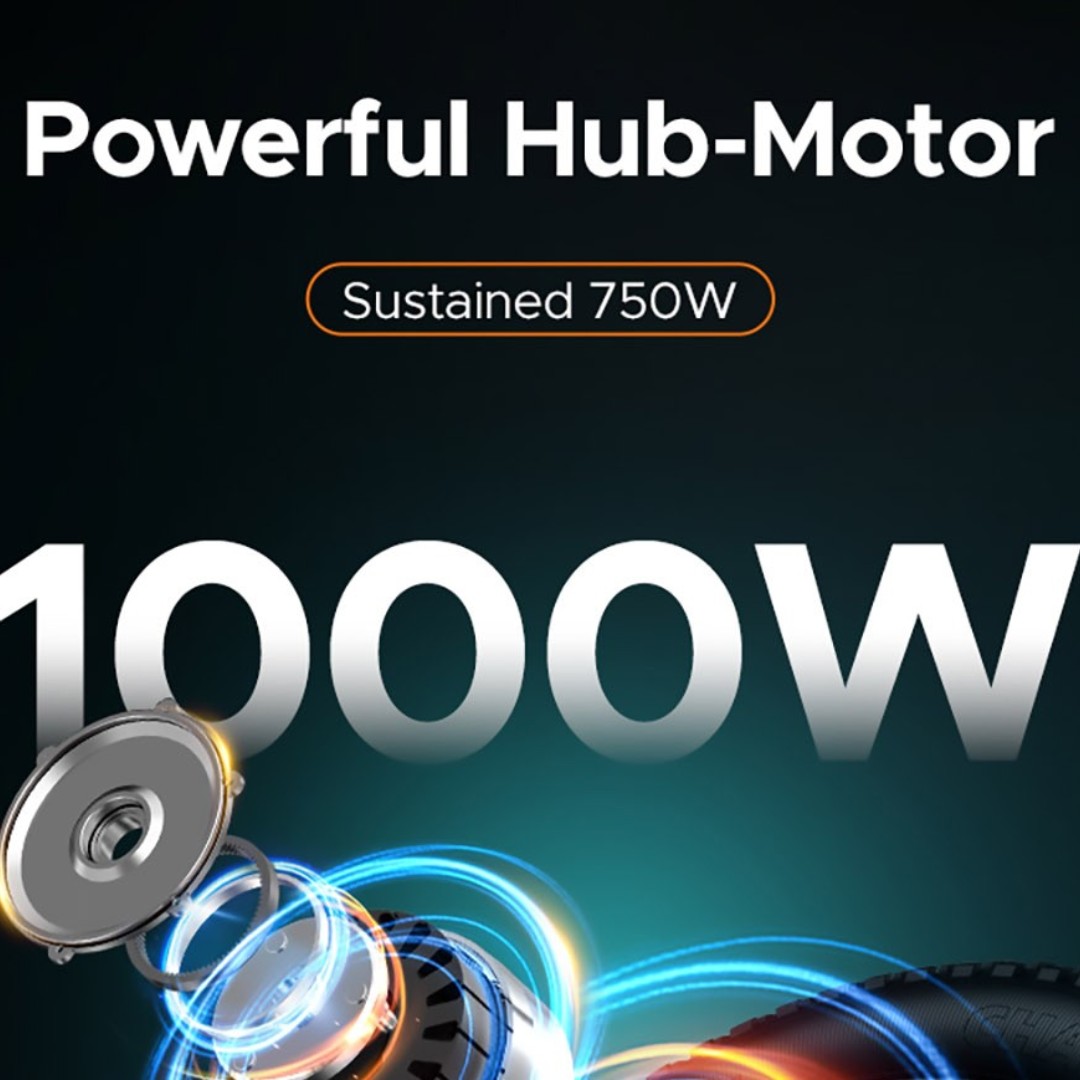 750w Brushless Motor With A Peak Of 1000w