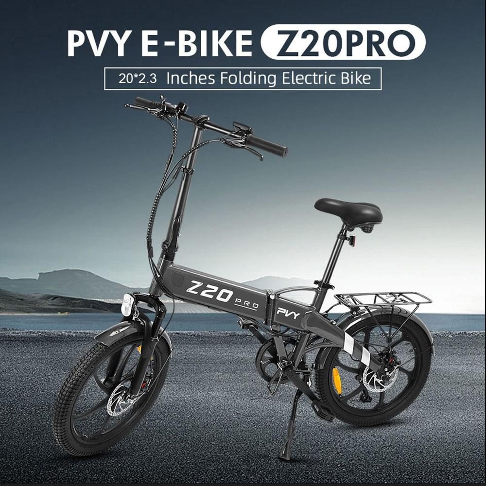 PVY Z20 Pro Electric City Bike 20 Inch Tire 500W 36V 10.4Ah