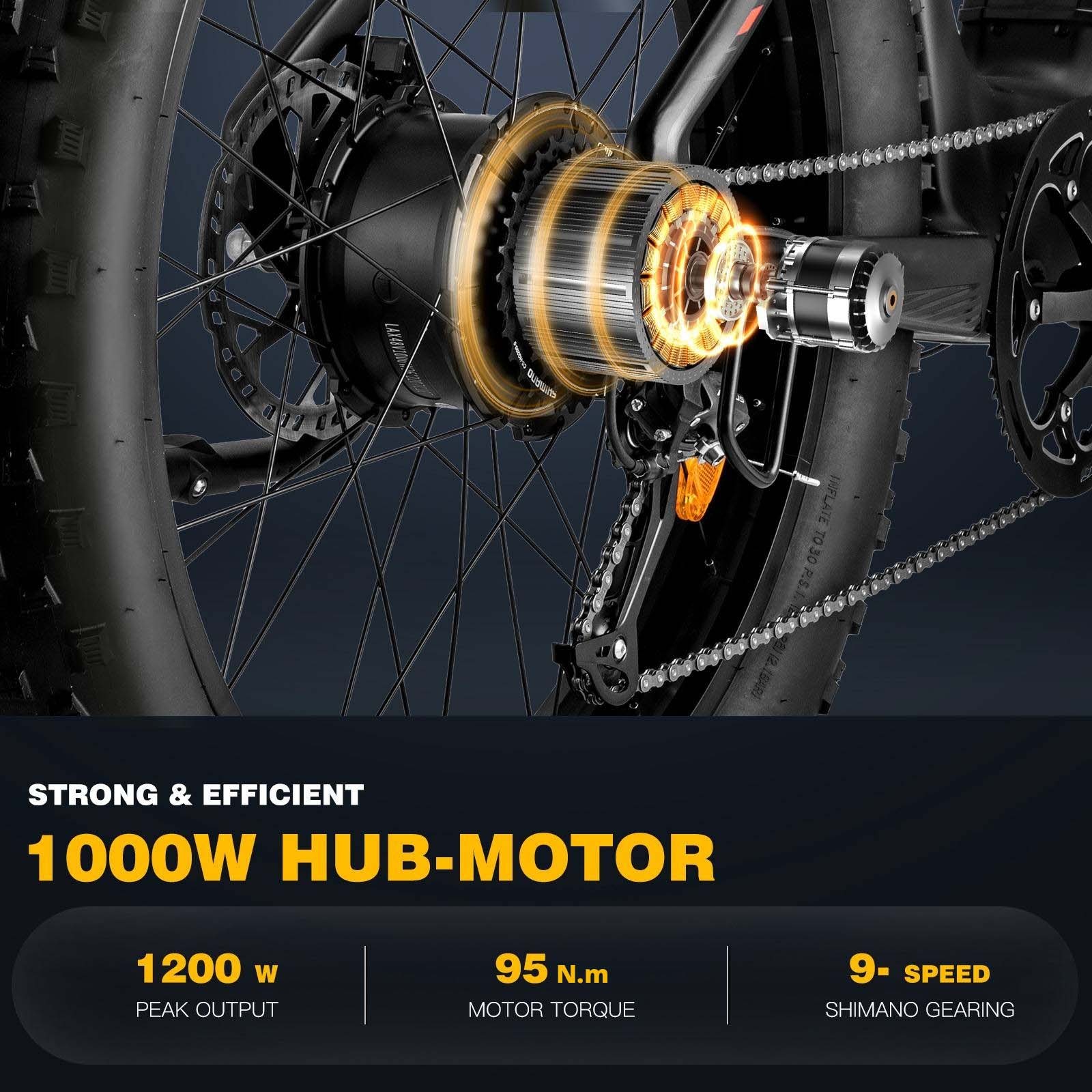 1000w Powerful Motor
