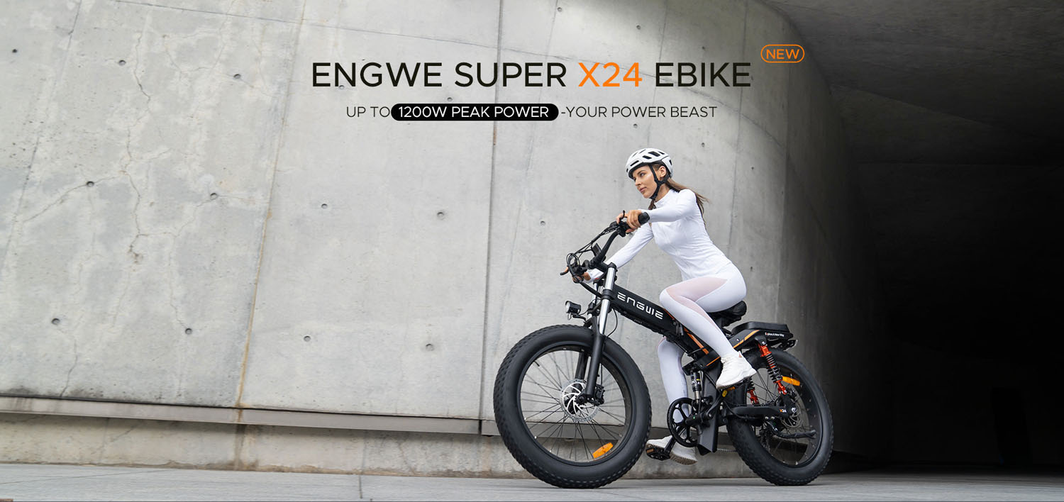 ENGWE X24 Fat Tire Electric Mountain Bike