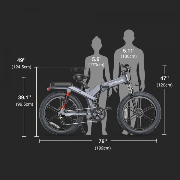 ENGWE X24 Dikke Banden Elektrische Mountainbike