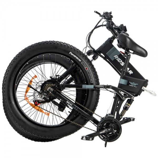 Ridstar H26 Off Road Electric Bike 26*4.0 Inch Fat Tires 48V 15Ah 1000W