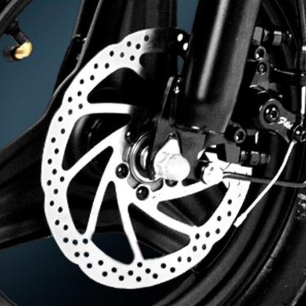 Front And Rear Line Disc Brakes