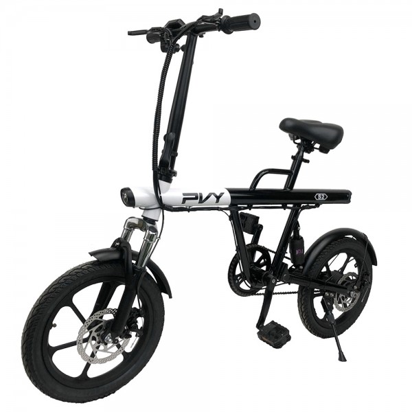 PVY S2 16 Inche Electric Bike 250W 36V 7.5Ah 25km/h 60km Range