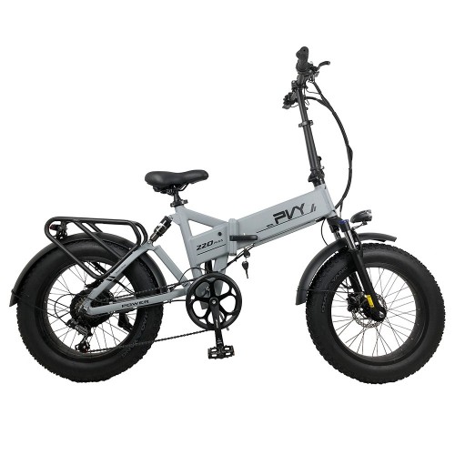 PVY Z20 Plus Mountain Electric Bike 20 inch Fat Tires 1000W Motor 16.5Ah Battery 80-120km Range