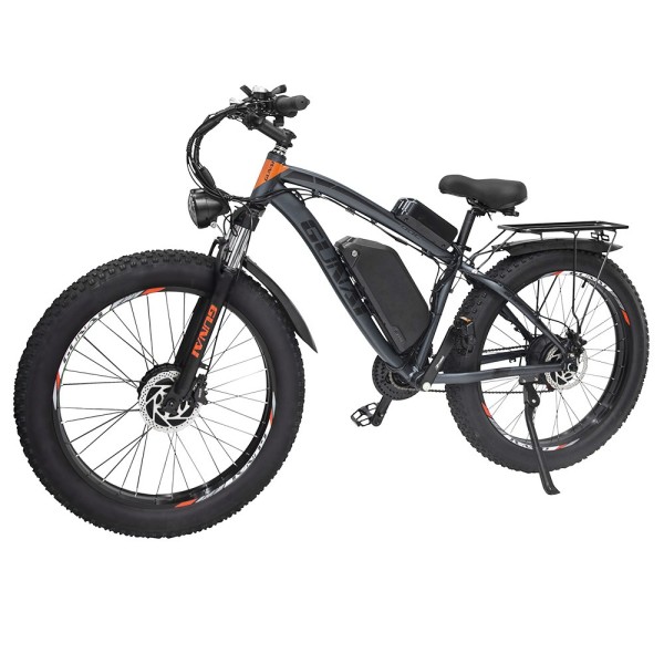 GUNAI GN88 26*4.0 Pulgadas Fat Tires Bicicleta Electrica De Montaña Doble Motor