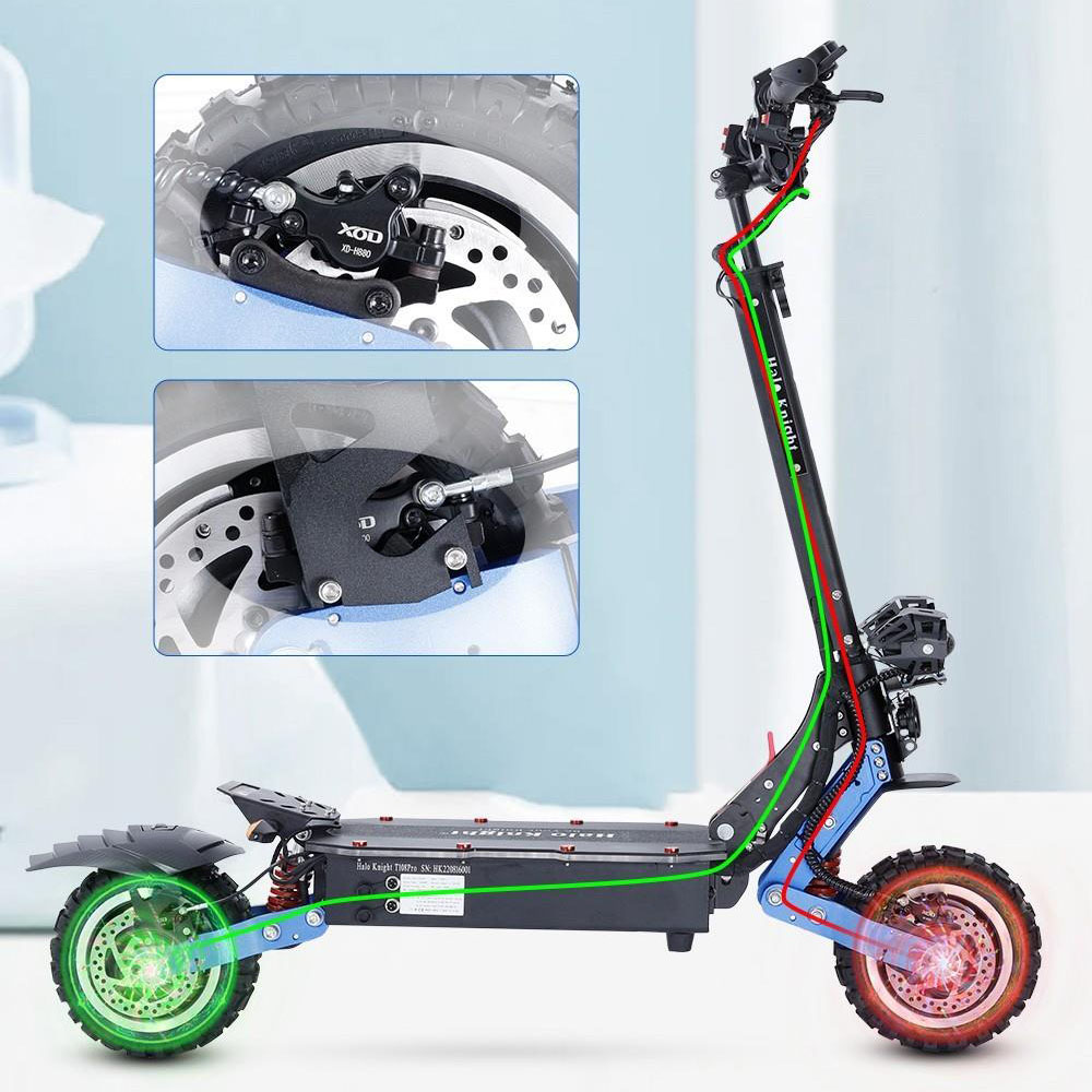 Podwójne Hamulce Hydrauliczne Hamulec Elektryczny