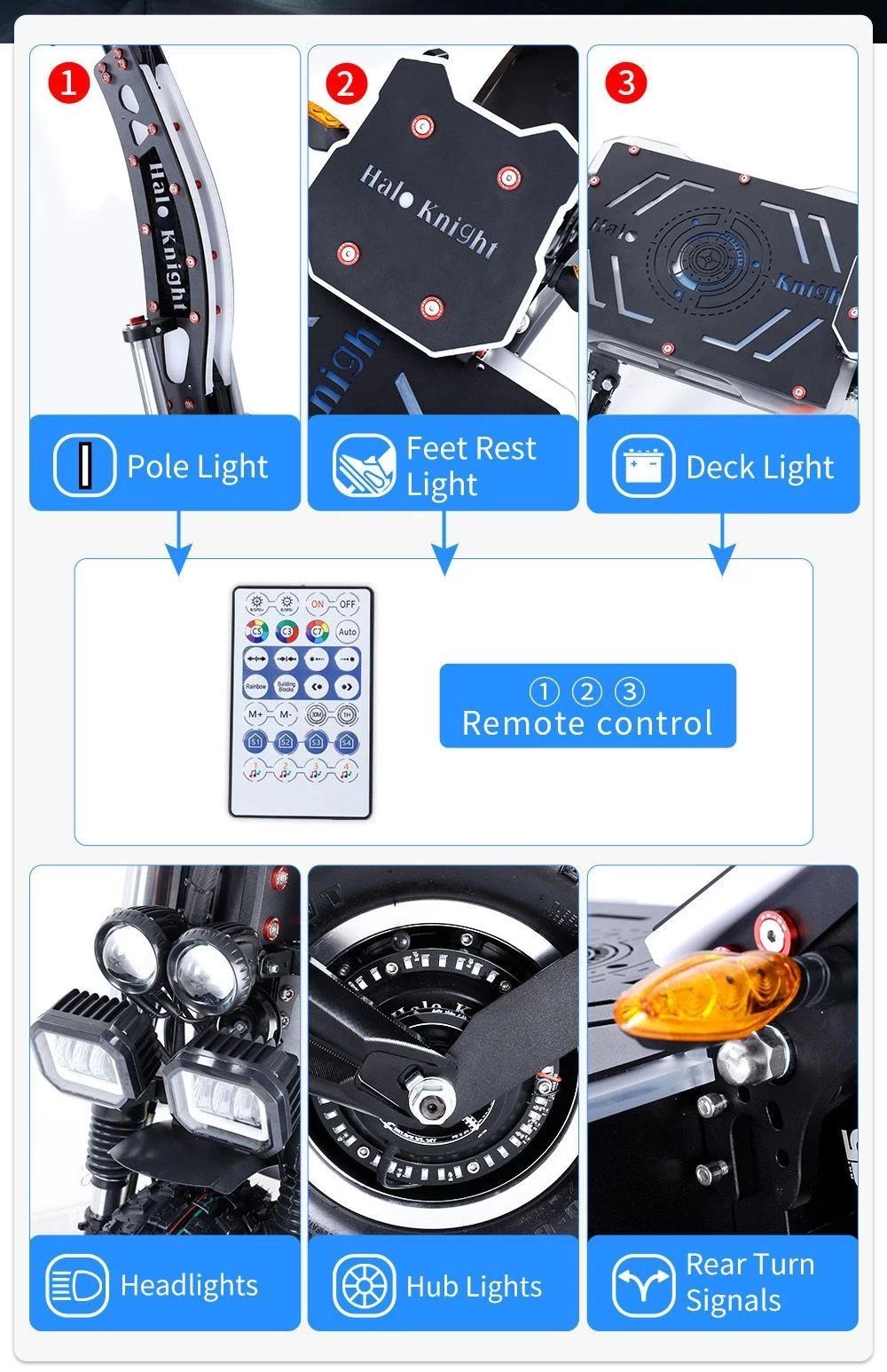 Halo Knight T107Max Off-road Electric Scooter