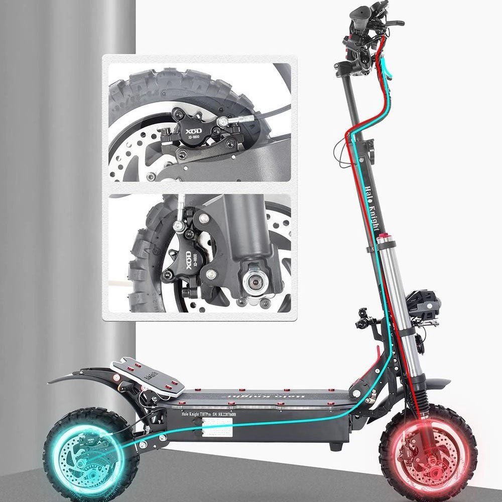 Dual Hydraulic Brakes Electric Brake