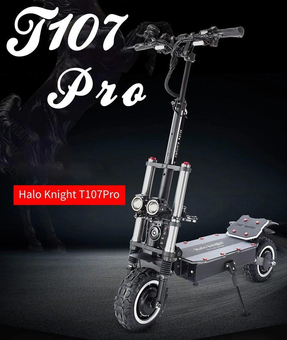 Halo Knight T107 Pro 11 Inch Off-road Tire Electric Scooter
