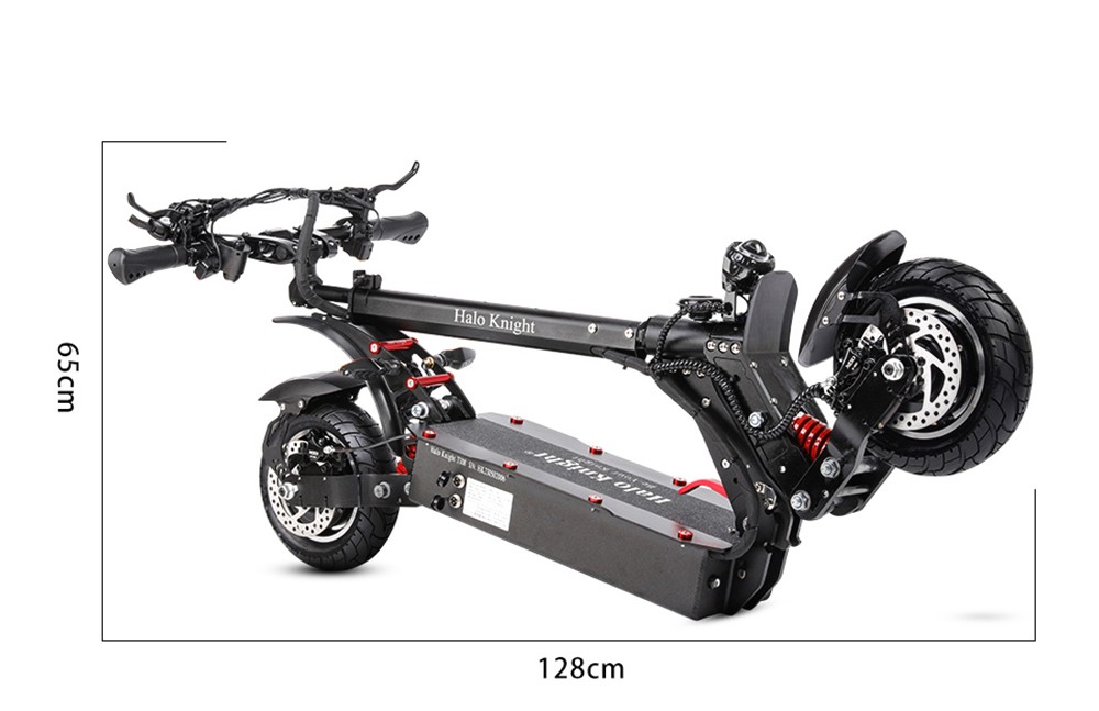 Halo Knight T108 10 tommer elektrisk løbehjul med landevejsdæk