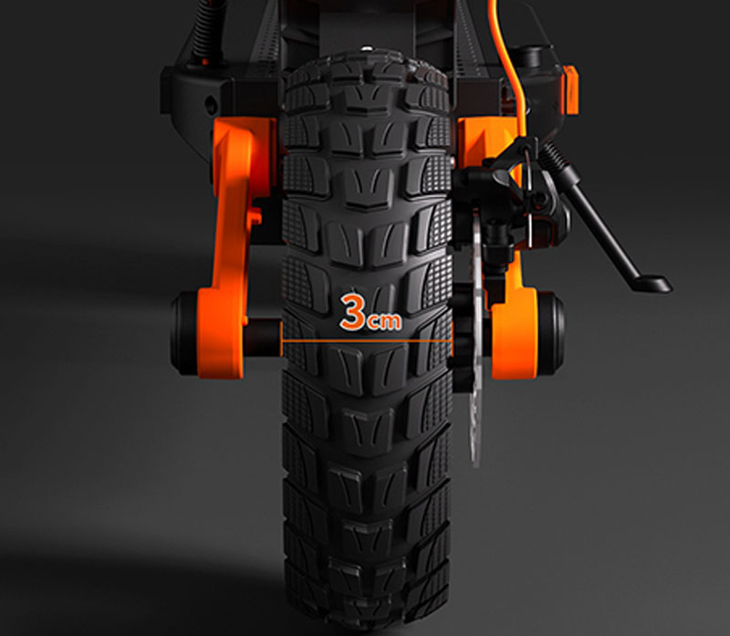 Stoßdämpfende Reifen Für Eine Sanftere Fahrt