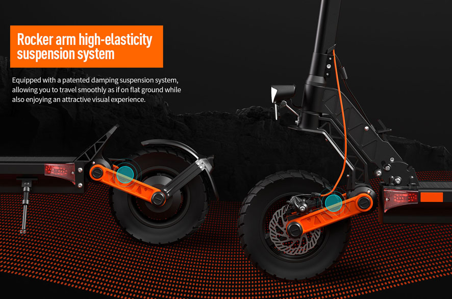 Double Front And Rear Suspension