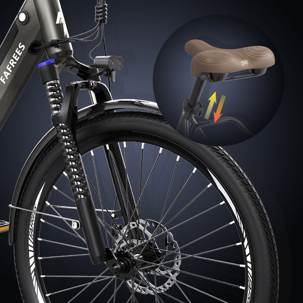 Front Suspension & Silicone Saddle