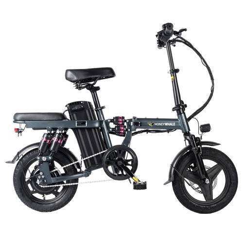 Bicicleta eléctrica HONEYWHALE S6 Pro Pneu de 14 polegadas 350W 48V 15Ah