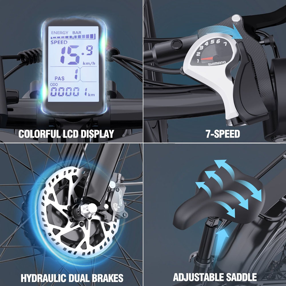 Leistungsstarkes Elektrofahrrad