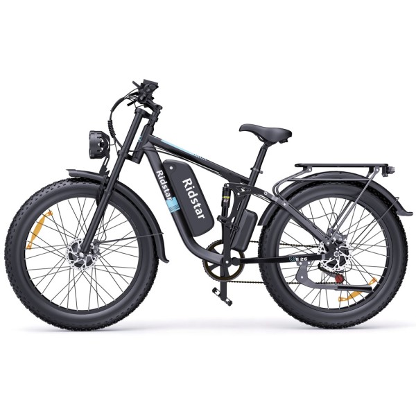 Ridstar E26 Pro Elektrofahrrad Für Erwachsene 26*4.0 Zoll 2000W Motor 23Ah