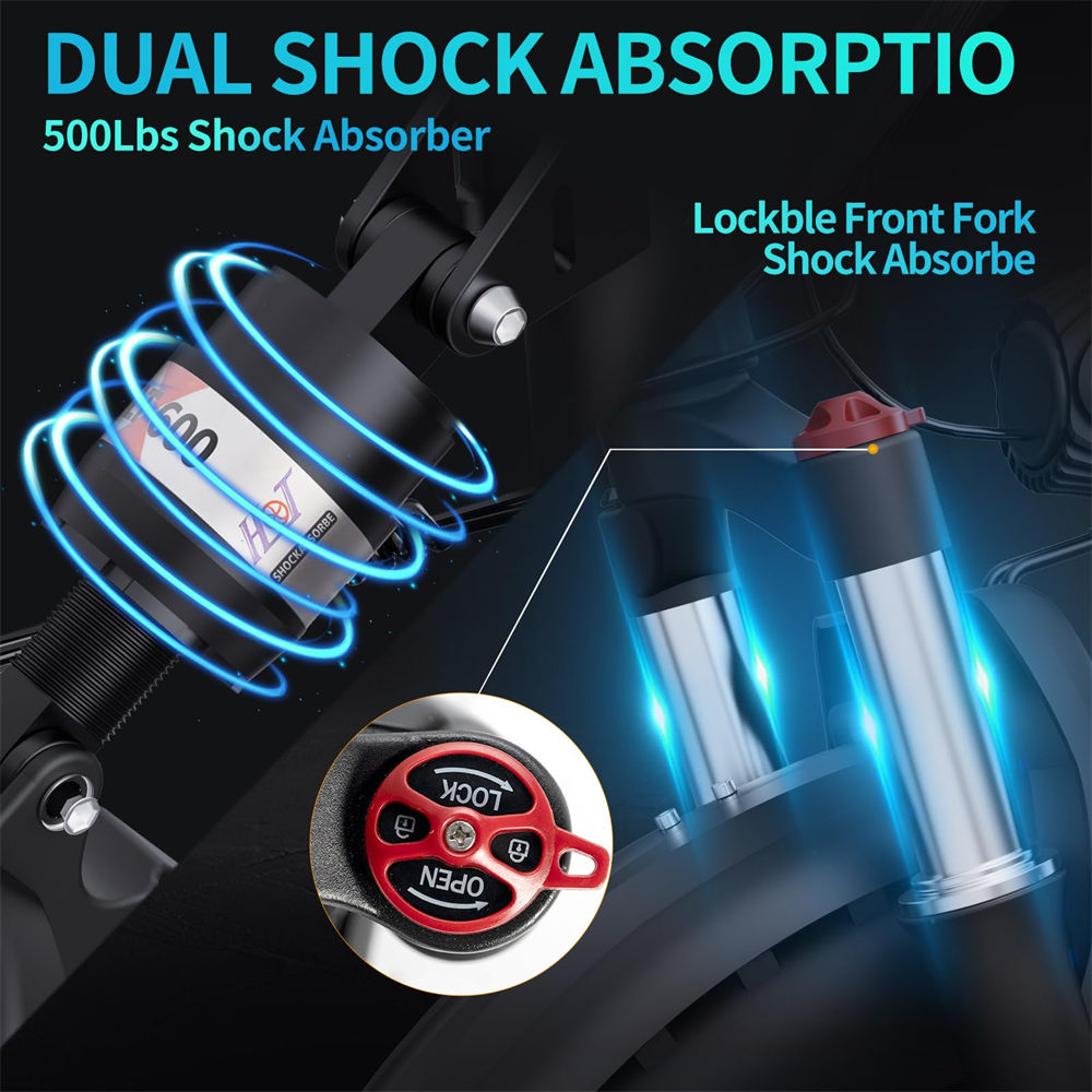 Shimano 7-speed & F/r Shock Absorber